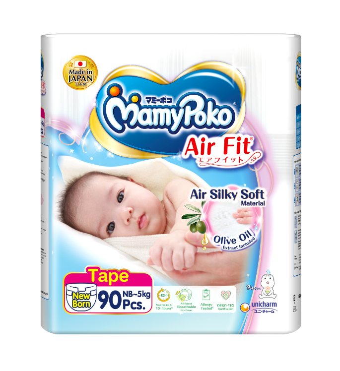 MamyPoko Air Fit Tape Diaper / NB