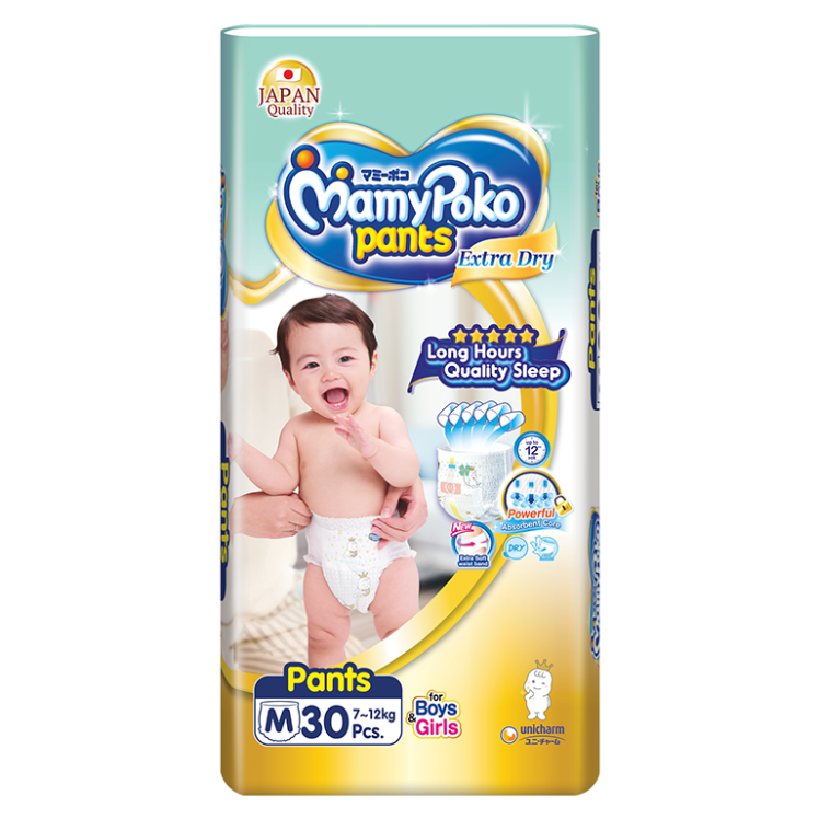 MamyPoko Pants Extra Dry Skin / Size M Boy